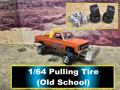 Old school pulling tires - old,