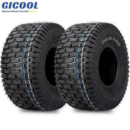Gicool 2pk 15x6 lawn - 15x6.00-6,