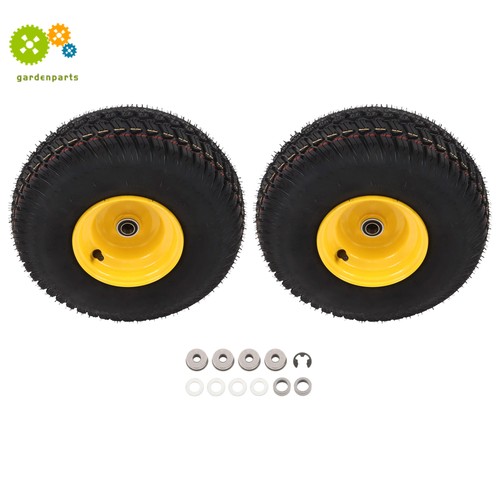2pcs 15x6 lawn mower - 15x6.00-6",