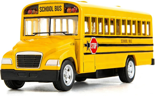 Diecast yellow school - diecast,